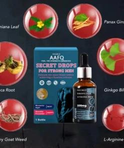 AAFQ® PRO Secret Drops for Strong Men