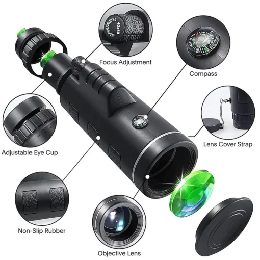 Dobshow™ 500X Night Vision Ultra-Portable Telescope