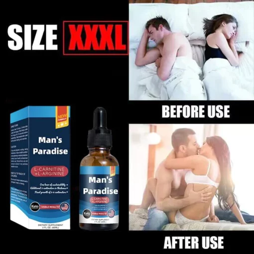 Man’s Paradise Ketone Supplement Drops